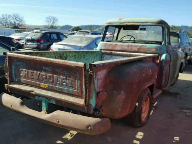 3B59L104563 - 1959 CHEVROLET APACHE GREEN photo 4