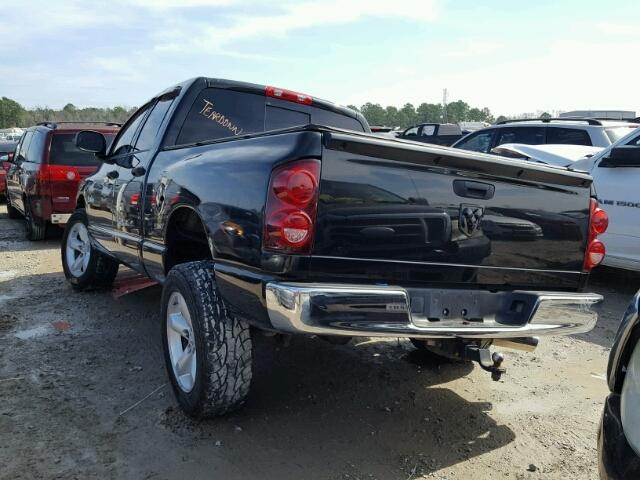 1D7HA18278S616599 - 2008 DODGE RAM 1500 S BLACK photo 3