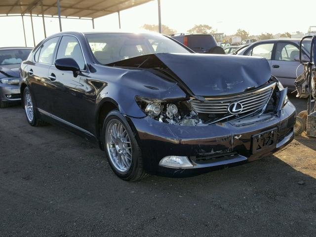 JTHBL46F475023473 - 2007 LEXUS LS 460 BLUE photo 1