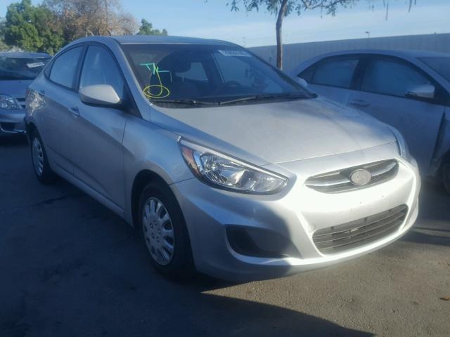 KMHCT4AE5FU863847 - 2015 HYUNDAI ACCENT GLS SILVER photo 1