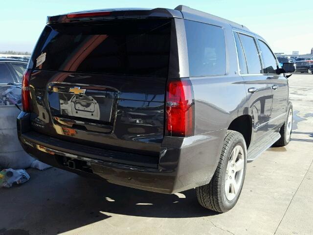 1GNSCBKC8HR367116 - 2017 CHEVROLET TAHOE C150 BLACK photo 4