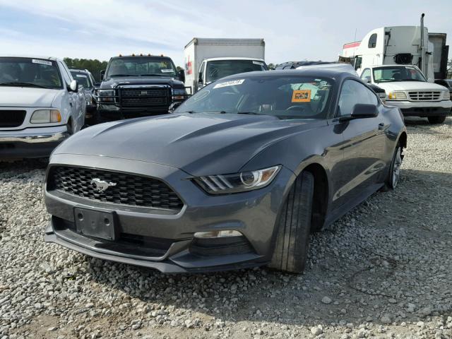 1FA6P8AM4F5412932 - 2015 FORD MUSTANG GRAY photo 2