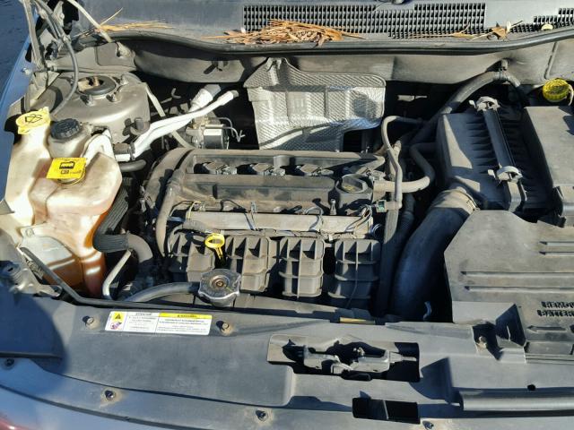 1B3HB48B07D209673 - 2007 DODGE CALIBER SX BROWN photo 7