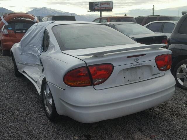 1G3NL12E94C158238 - 2004 OLDSMOBILE ALERO GL WHITE photo 3