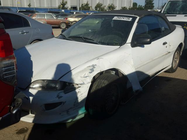 4G1JF32T6XB901343 - 1999 CHEVROLET CAVALIER Z WHITE photo 2