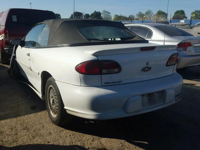 4G1JF32T6XB901343 - 1999 CHEVROLET CAVALIER Z WHITE photo 3