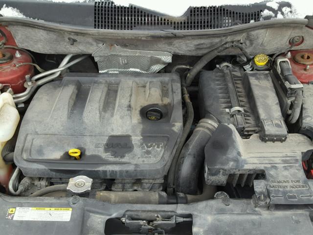 1J8FT47B59D128572 - 2009 JEEP COMPASS SP RED photo 7