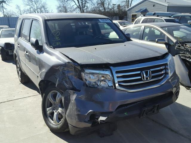 5FNYF4H41FB041778 - 2015 HONDA PILOT EX GRAY photo 1