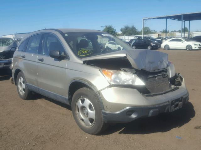 JHLRE38328C019736 - 2008 HONDA CR-V LX TAN photo 1