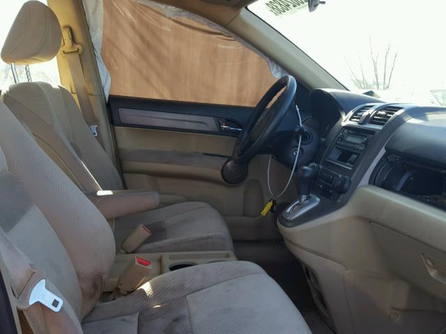 JHLRE38328C019736 - 2008 HONDA CR-V LX TAN photo 5