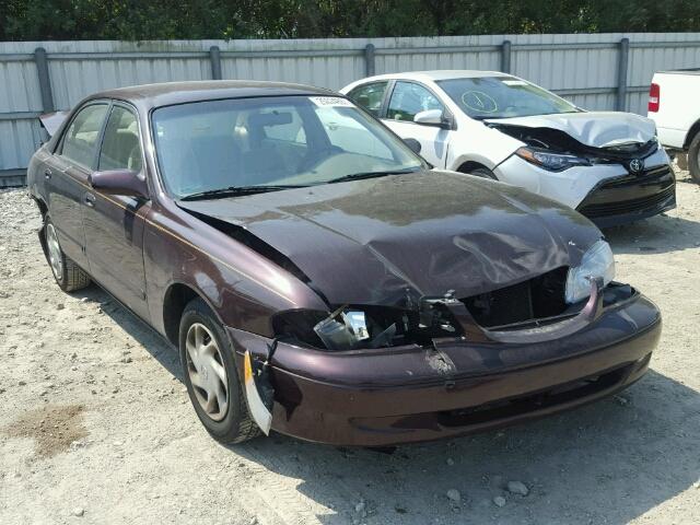 1YVGF22C7W5709613 - 1998 MAZDA 626 DX MAROON photo 1