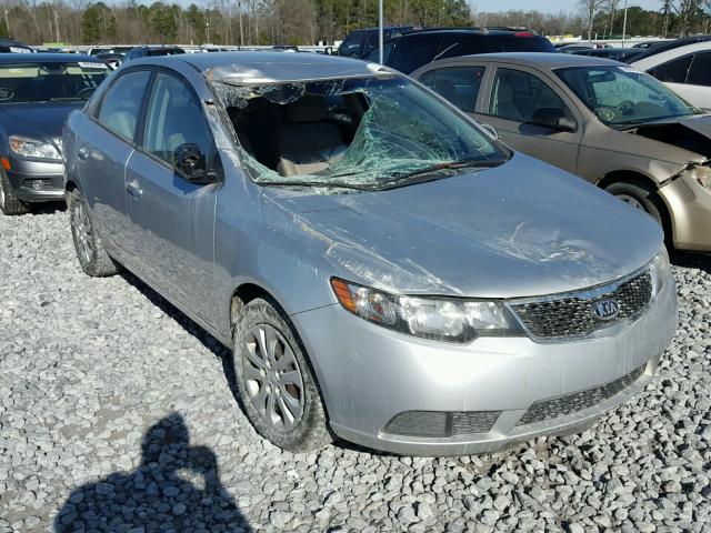 KNAFT4A20C5547315 - 2012 KIA FORTE LX SILVER photo 1