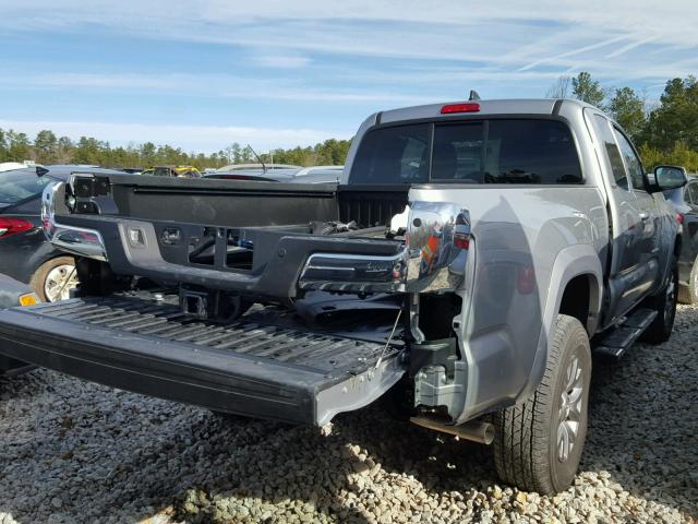 5TFRZ5CN6HX040653 - 2017 TOYOTA TACOMA ACC SILVER photo 4