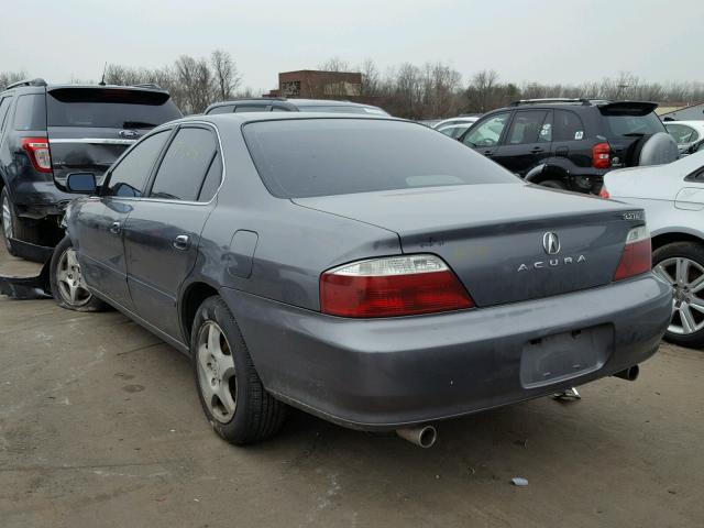 19UUA56603A037010 - 2003 ACURA 3.2TL GRAY photo 3