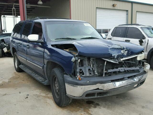 3GNEC16T31G232942 - 2001 CHEVROLET SUBURBAN C BLUE photo 1