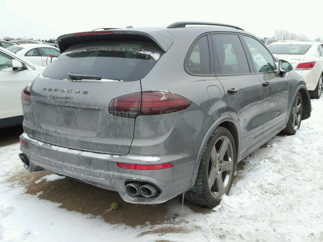 WP1AD2A24GLA81323 - 2016 PORSCHE CAYENNE GT GRAY photo 4