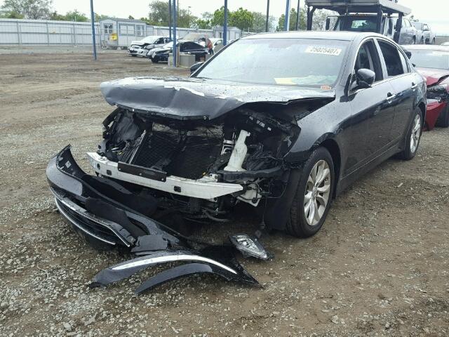 KMHGC4DD7CU152277 - 2012 HYUNDAI GENESIS 3. BLACK photo 2