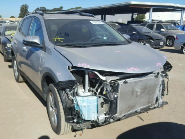 2T3RFREV1DW088587 - 2013 TOYOTA RAV4 XLE SILVER photo 1