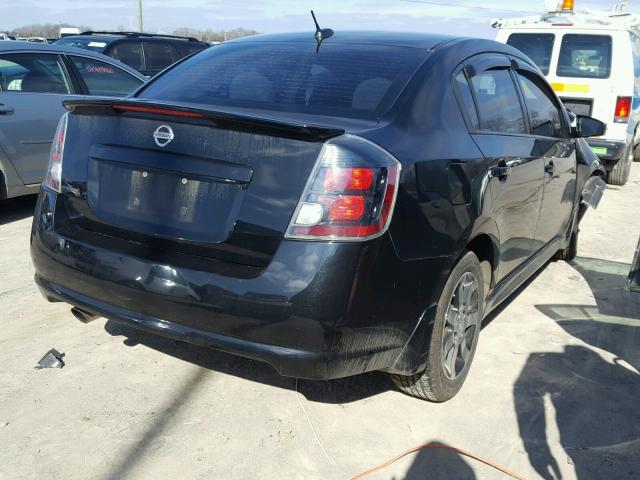 3N1AB6AP6CL763454 - 2012 NISSAN SENTRA 2.0 BLACK photo 4