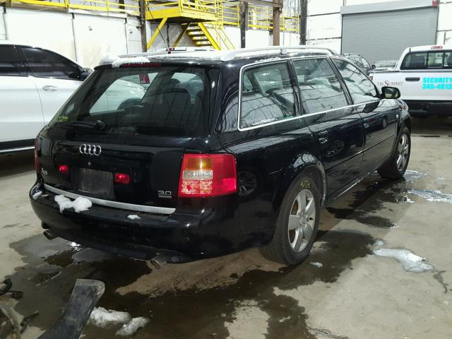 WAUVT64B32N143779 - 2002 AUDI A6 3.0 AVA BLACK photo 4