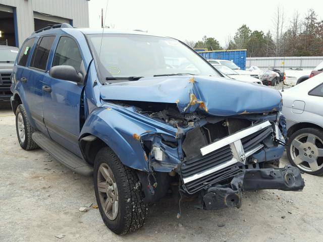 1D4HD48K76F147946 - 2006 DODGE DURANGO SL BLUE photo 1