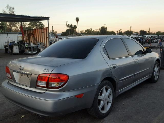 JNKDA31A44T207324 - 2004 INFINITI I35 SILVER photo 4