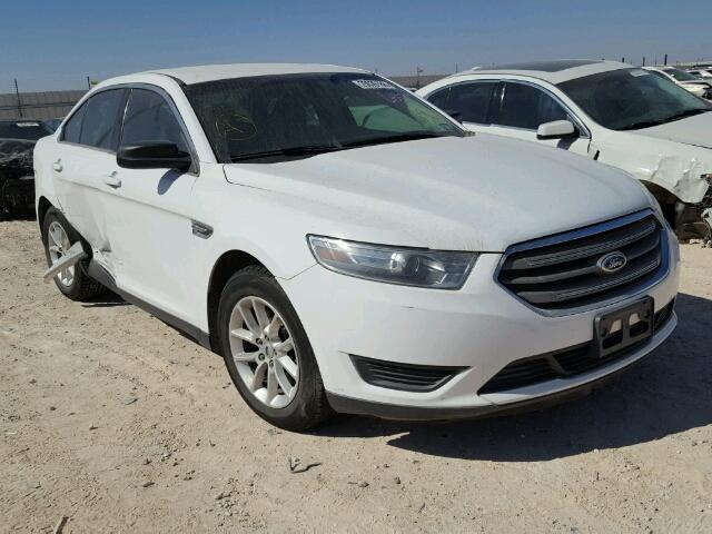 1FAHP2D81EG152903 - 2014 FORD TAURUS SE WHITE photo 1