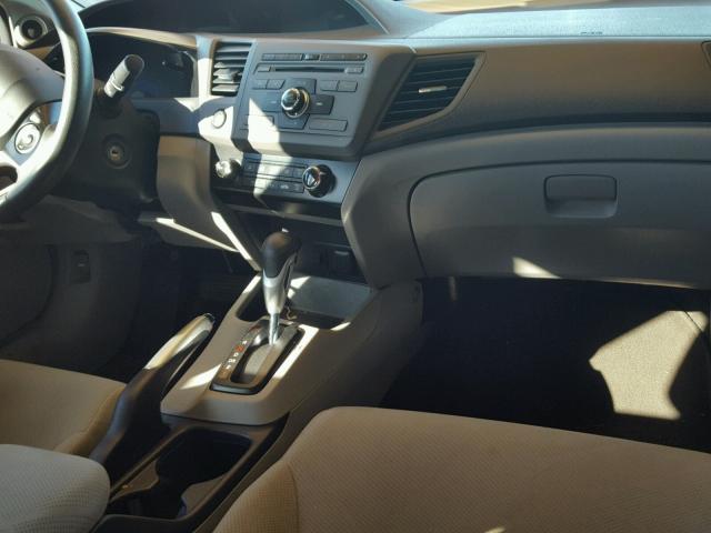 19XFB2F84CE105732 - 2012 HONDA CIVIC EX შავი ფოტო 9