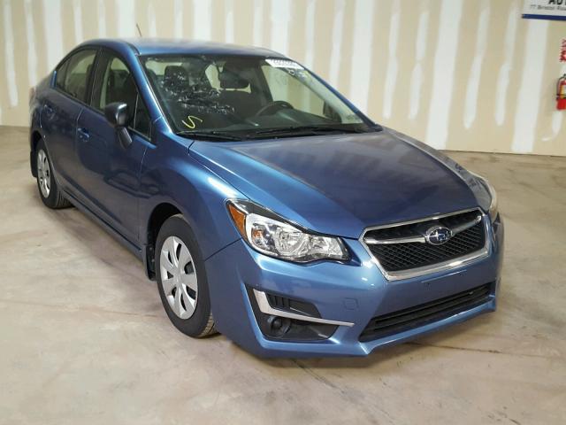 JF1GJAA69GH013450 - 2016 SUBARU IMPREZA BLUE photo 1