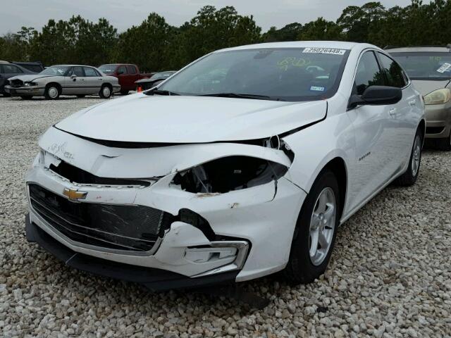 1G1ZB5ST3HF137490 - 2017 CHEVROLET MALIBU LS თეთრი ფოტო 2