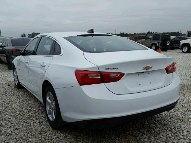 1G1ZB5ST3HF137490 - 2017 CHEVROLET MALIBU LS თეთრი ფოტო 3