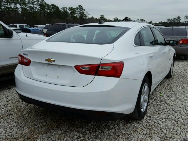 1G1ZB5ST3HF137490 - 2017 CHEVROLET MALIBU LS თეთრი ფოტო 4