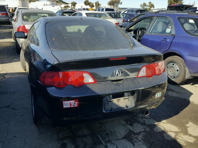 JH4DC54884S013660 - 2004 ACURA RSX BLACK photo 3