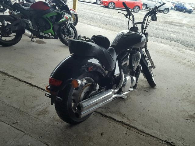JH2SC6703AK002010 - 2010 HONDA VT1300 CS BLACK photo 4