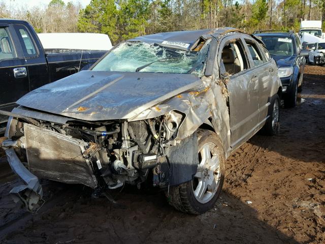 1B3HB28B78D698451 - 2008 DODGE CALIBER BEIGE photo 2