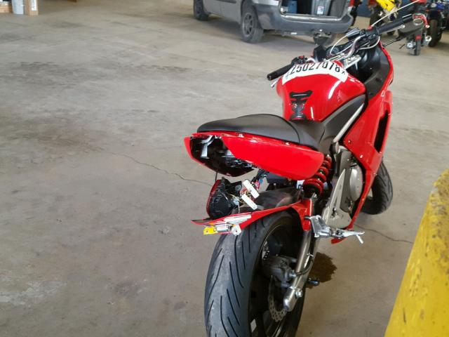 JKAEXEA157A025917 - 2007 KAWASAKI EX650 A Qırmızı foto 4