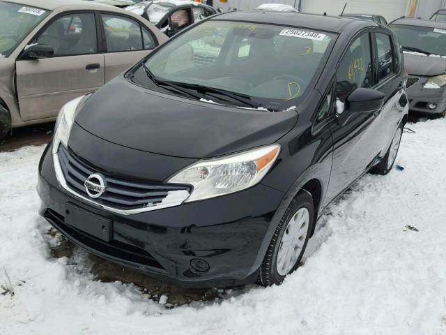 3N1CE2CPXFL378814 - 2015 NISSAN VERSA NOTE BLACK photo 2