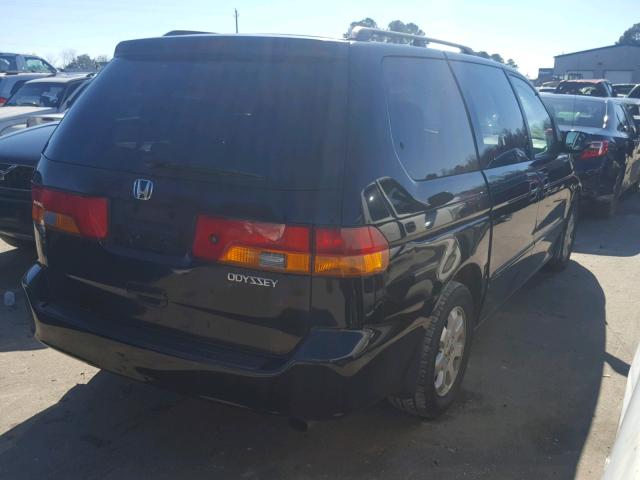 5FNRL18964B014502 - 2004 HONDA ODYSSEY EX BLACK photo 4