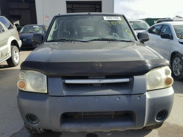 1N6ED27TX3C417938 - 2003 NISSAN FRONTIER C GREEN photo 9