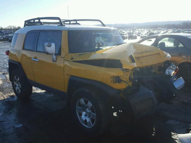 JTEBU11F98K003366 - 2008 TOYOTA FJ CRUISER YELLOW photo 1