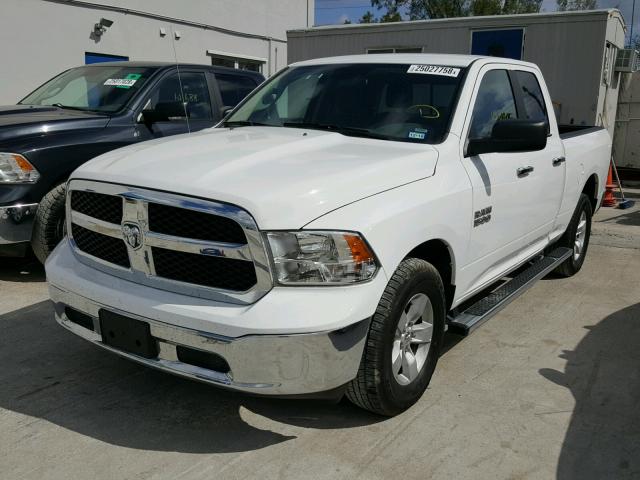 1C6RR6GG1HS650904 - 2017 RAM 1500 SLT WHITE photo 2