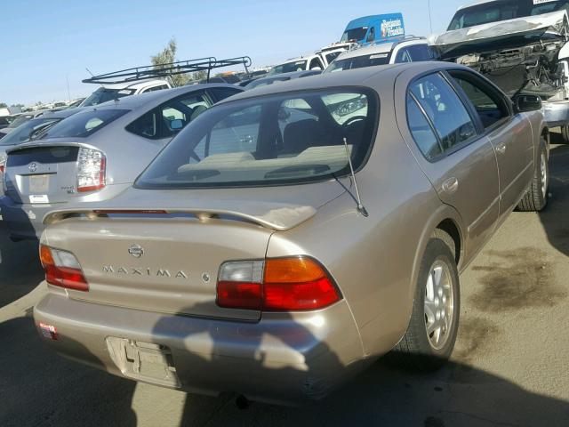 JN1CA21D1TT723210 - 1996 NISSAN MAXIMA GLE GOLD photo 4