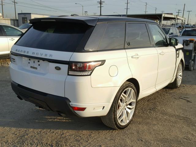 SALWV2TF8FA604382 - 2015 LAND ROVER RANGE ROVE WHITE photo 4