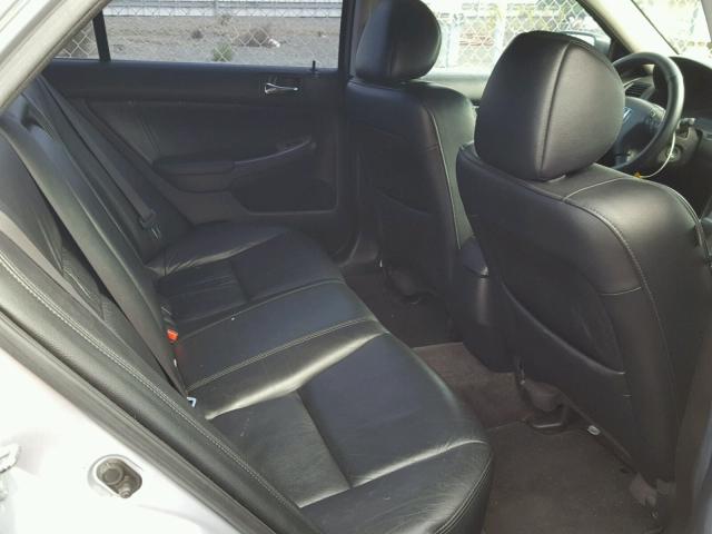 1HGCM66865A062023 - 2005 HONDA ACCORD EX SILVER photo 6