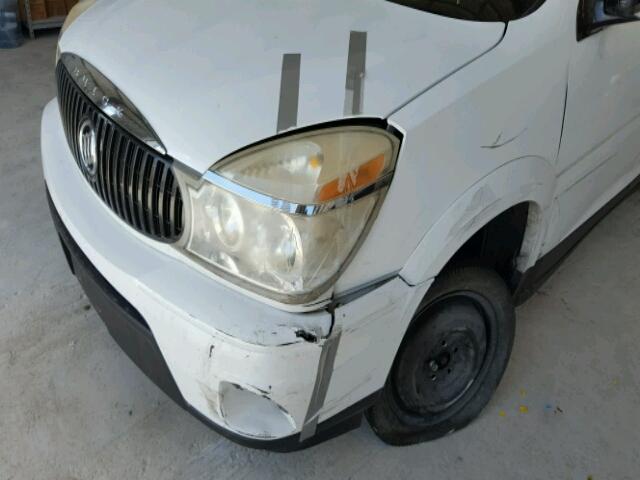 3G5DA03L96S629088 - 2006 BUICK RENDEZVOUS WHITE photo 9