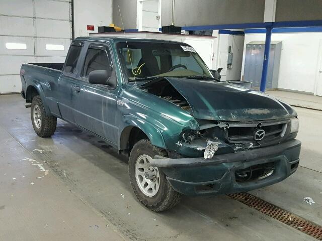 4F4YR16U31TM20786 - 2001 MAZDA B3000 CAB GREEN photo 1