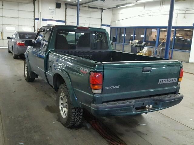 4F4YR16U31TM20786 - 2001 MAZDA B3000 CAB GREEN photo 3