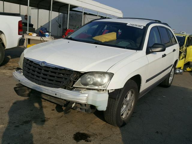 2C4GF48495R272717 - 2005 CHRYSLER PACIFICA WHITE photo 2