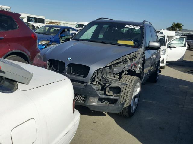 5UXFE83548L165530 - 2008 BMW X5 4.8I GRAY photo 2