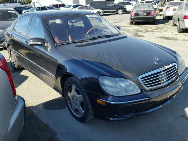 WDBNG75J61A192627 - 2001 MERCEDES-BENZ S 500 BLACK photo 1